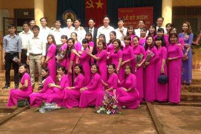 Trường THCS Hoàng Văn Thụ tổ chức lễ kỷ niệm 35 năm ngày nhà giáo Việt nam 20/11/2017
