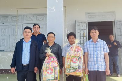 Trường THCS Hoàng Văn Thụ Thăm buôn kết nghĩa Buôn H M’mông tết Quý Mão 2023